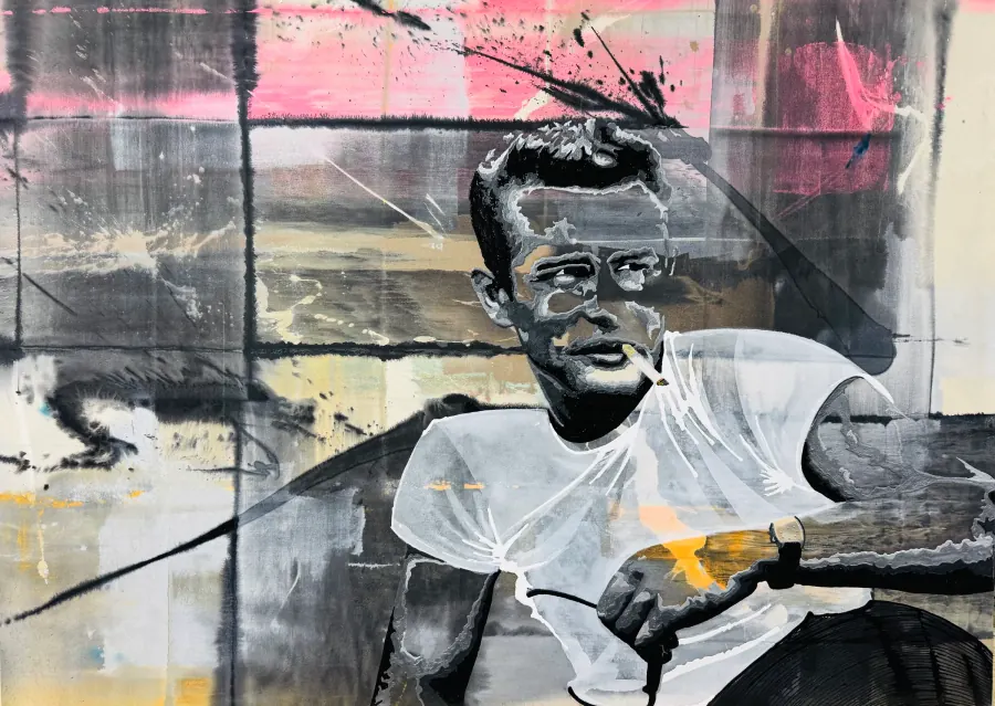 James Dean — Icon Collection painting by Erik Skoldberg